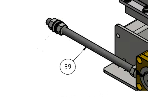 [WP432474] Tige filetée pour tendre le station de renvoi M24
