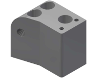 [WP432581] Montageblok voor positioneringsrol - RA (excl. plastiek afdekking)