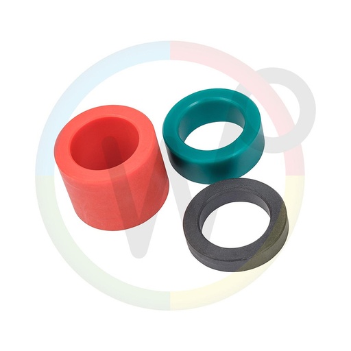 Gewichtsindicatie set met kleur voor dakwals