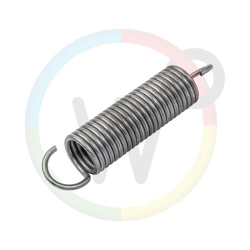 [WP431198] Ressort (model long) pour clapet securité (sortie) 126x29x3,5mm 