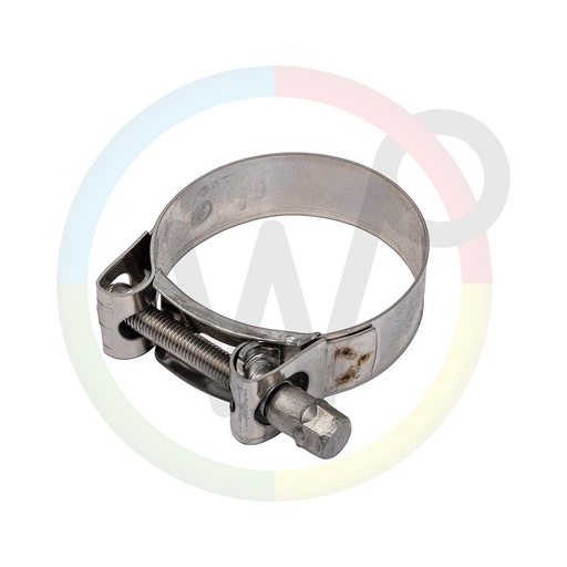 [Wp10924 HOL329-0027] Collier de serrage en acier inoxydable 56-59mm, 20 mm de large pour le couplage à vide