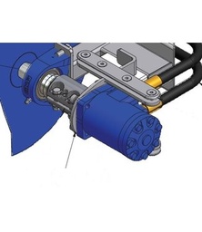 [Wp12810 HOL50.01.00110] Holz ophanging voor hydrauliekmotor PE196