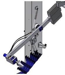 [Wp13664 HOL606-0059] Holz linker dakwals arm