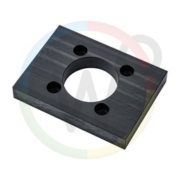 [Wp14374] Holz kunststof torsie plaat voor hydrauliekmotor