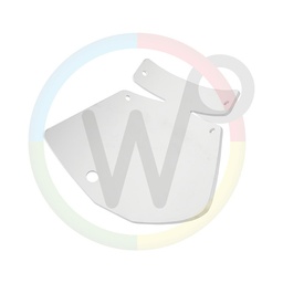 [WP431086] Gummi afdekflap voor voorzijde PE196 - Hydraulisch en Elektrisch aangedreven