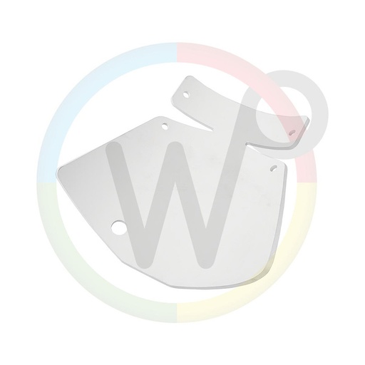 [WP431086] Gummi afdekflap voor voorzijde PE196 - Hydraulisch en Elektrisch aangedreven