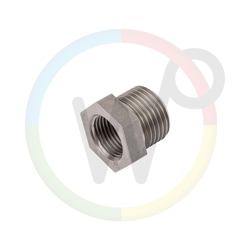 [Wp12708 HOL615-0015] Holz verloopring 1/2" x 3/8" NPT voor swivel 14428