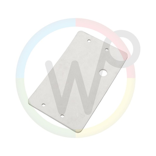 [Wp12695 HOL642-0000] Holz rubberflap PE196-RS, achterzijde
