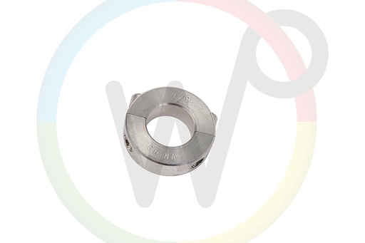[WP431162] RVS bague de serrage 2 parties pour vérin pneumatique PE806K