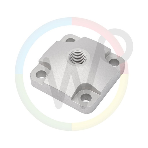 [WP431579] Bride de support pour vérin pneumatique DN50-VA avec vis de fixation et rondelles élastiques