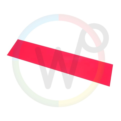 [Ace11858] Acrylaatplaat rood 550x120x3mm voor ACE velgintensief