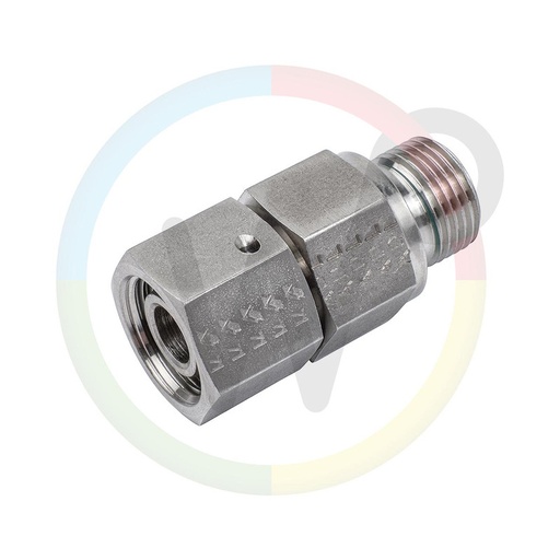 [Ace10373] Acier inoxydable embrayage pivotant 12L directement cours dans x 1/4 « à l'extérieur