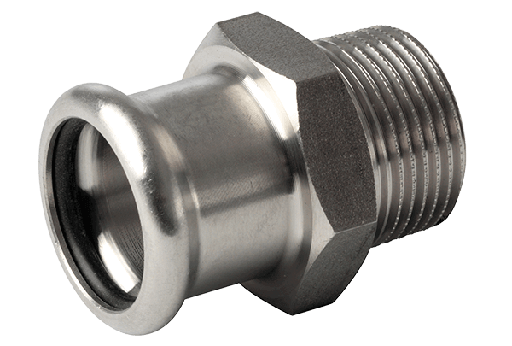 [ACE10538] RVS mapress puntstuk 22 x 3/4"