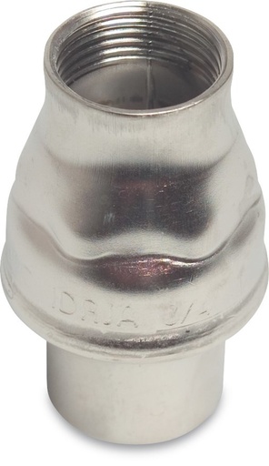 [Ace10902] RVS veerbelaste terugslagklep 3/4"  max 16bar