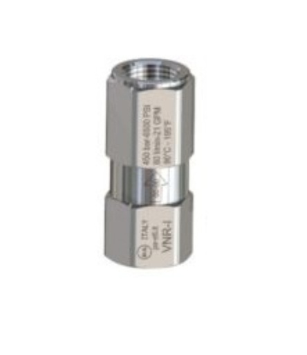 [ACE10907] Clapet anti-retour haute pression en acier inoxydable 1/4" max 220bar