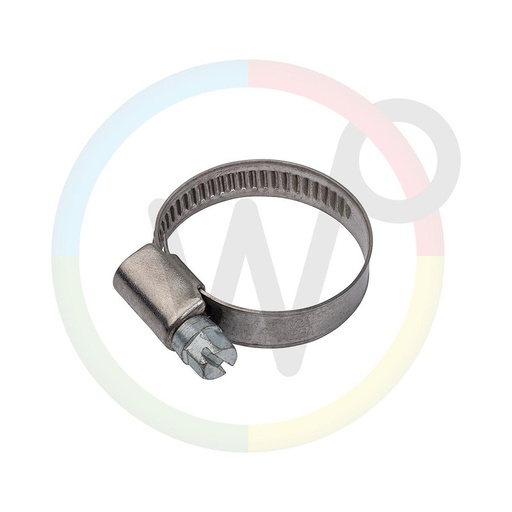 [Ace10918] Collier de serrage INOX 12-20mm, largeur 9 mm pour 1/2 « tuyau d'eau