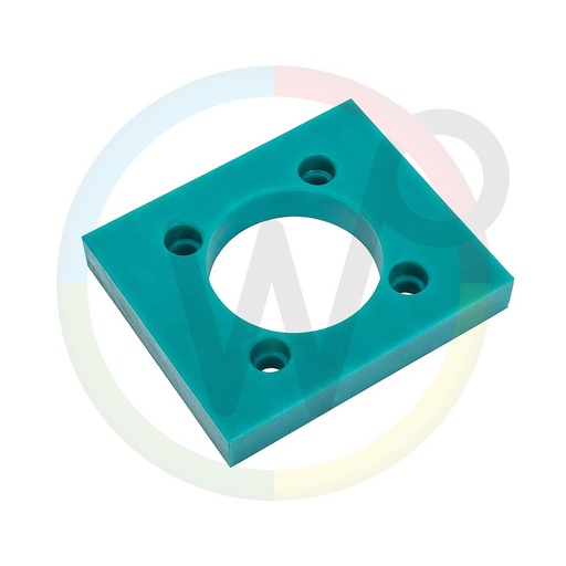 [ACE11501] Peco groene kunststof torsie plaat  voor hydrauliekmotor