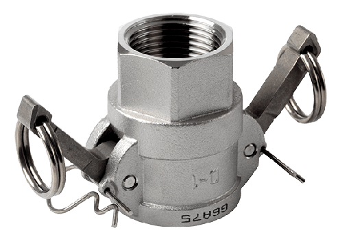 [Ace11566] Acier inoxydable 1 « bi femelle raccord rapide pour tube de mousse