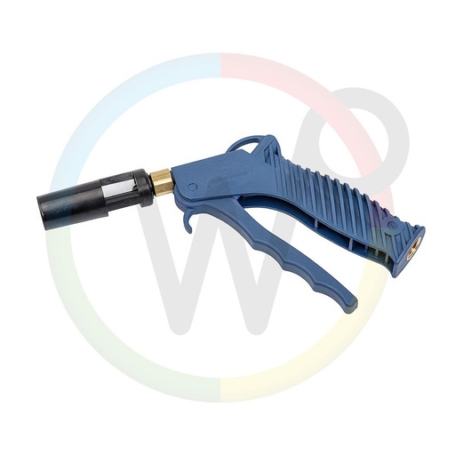 [ACE11580] Blauw kunststof luchtpistool met zwarte venturi