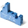 [ACE12309] Finder relaisvoet blauw type 97.02 of 46 - 2 contacten schroef aansluiting