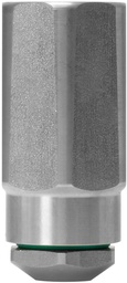 [Ace12465] RVS nozzle houder 3/8"bi x 1/4"bi voor schuiminjector