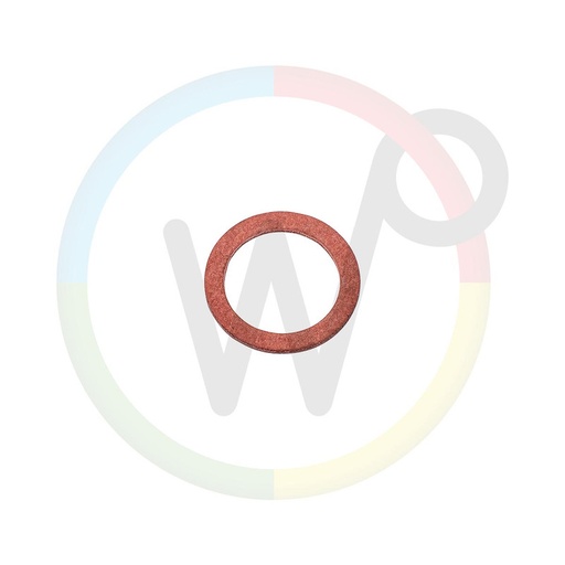 [Ace12560] Fiber-ring 13x18x1,0mm voor messing vlakstraal nozzle