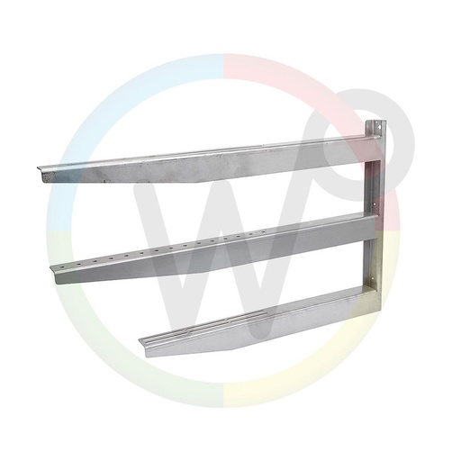 [ACE12574] ACE RVS beugel 1-laags voor goot, standaard uitvoering