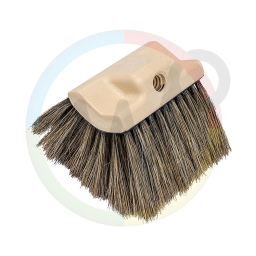 [Ace12633] Voorwas borstel 5" (HALF), kordelgewinde binnen, UITLOOP!