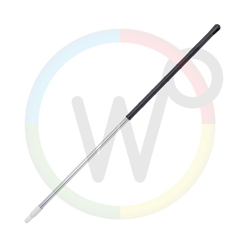 [Ace12636] Alu steel 1500x32mm zwart, UITLOOP!