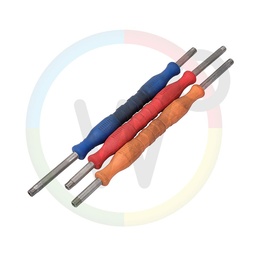[Ace12640] Flexibele lans 1/4"bui, 460mm oranje, UITLOOP!