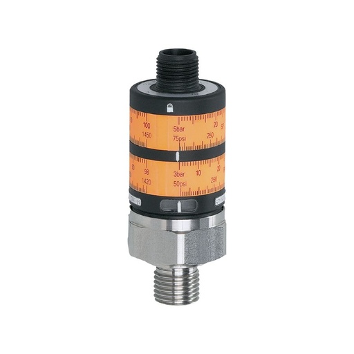 [IFMPK7524] Druksensor 2x NO aparte stelring 0-10bar