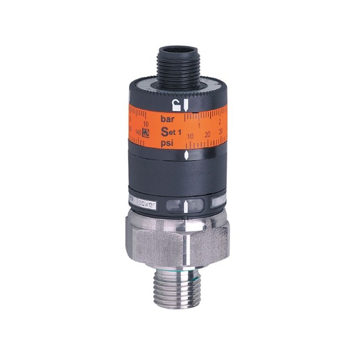 [IFMPK5524] Druksensor 1x NO 1x stelring 0-10bar